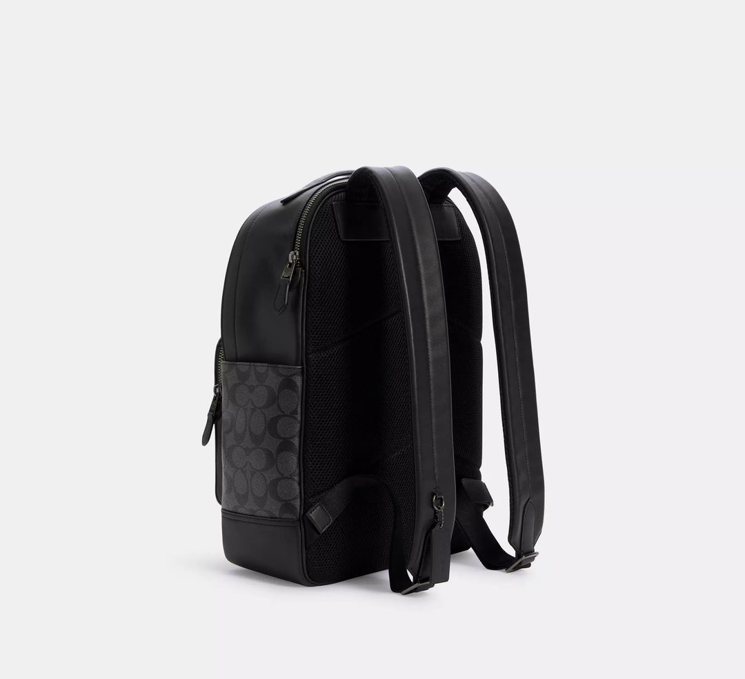 BACKPACK COACH GRAHAM SIGNATURE CANVAS