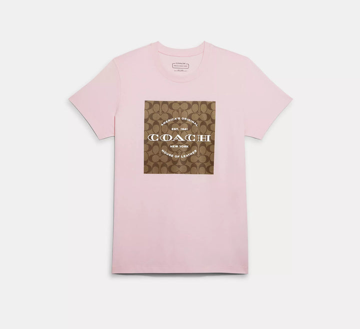 CAMISETA COACH ORGANIC COTTON MUJER