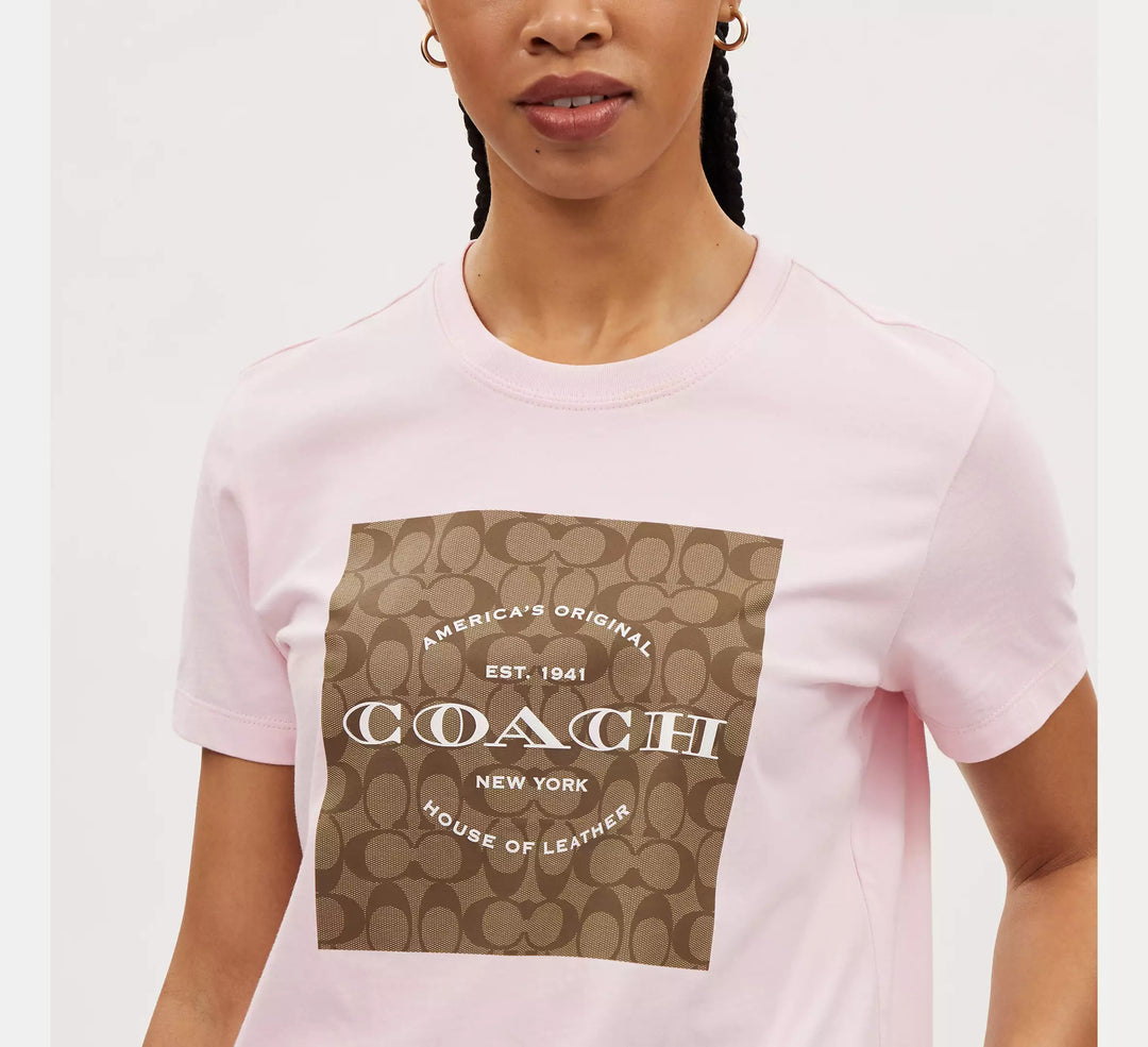 CAMISETA COACH ORGANIC COTTON MUJER