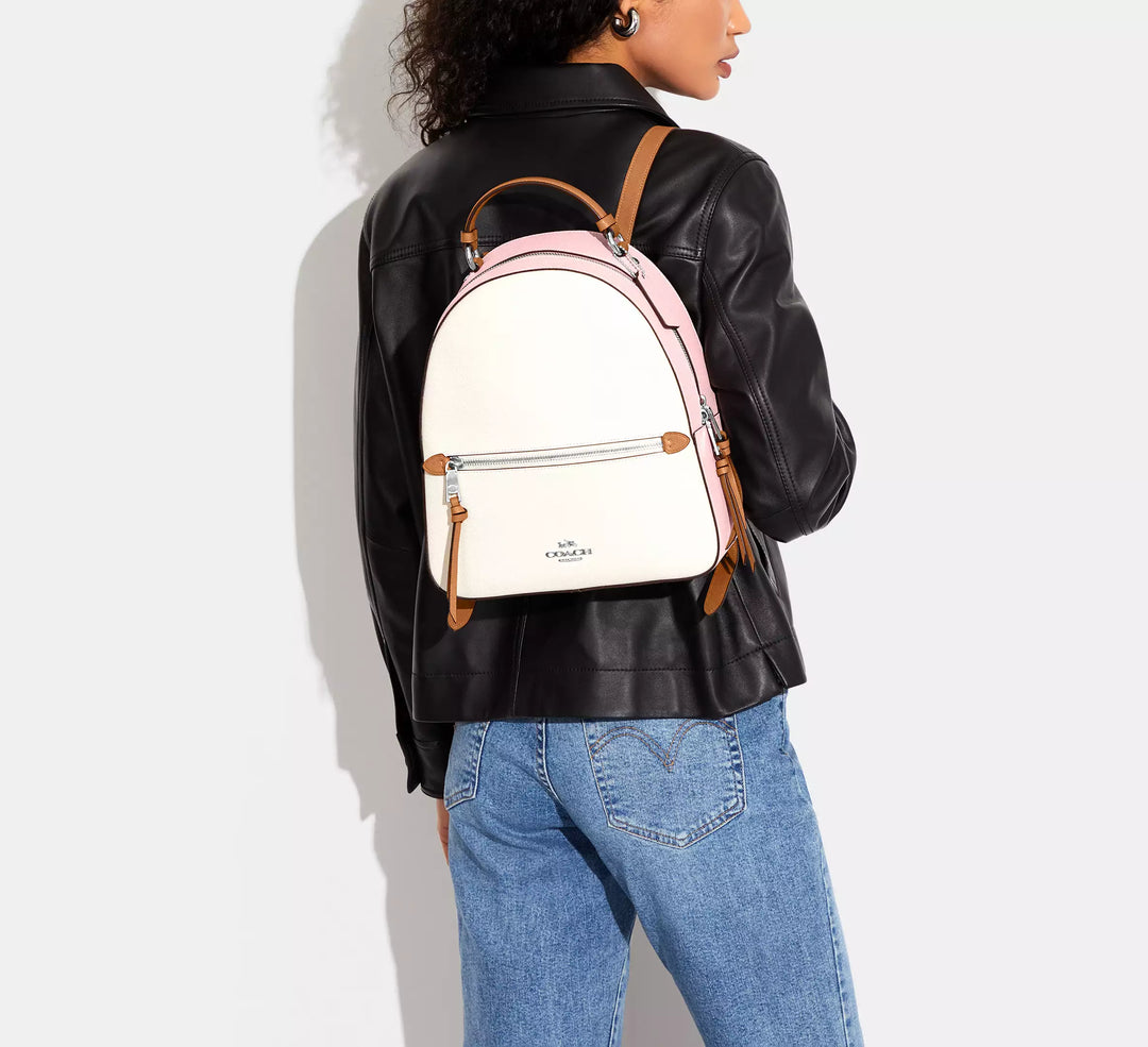 JORDYN BACKPACK COACH MULTICOLOR CUERO