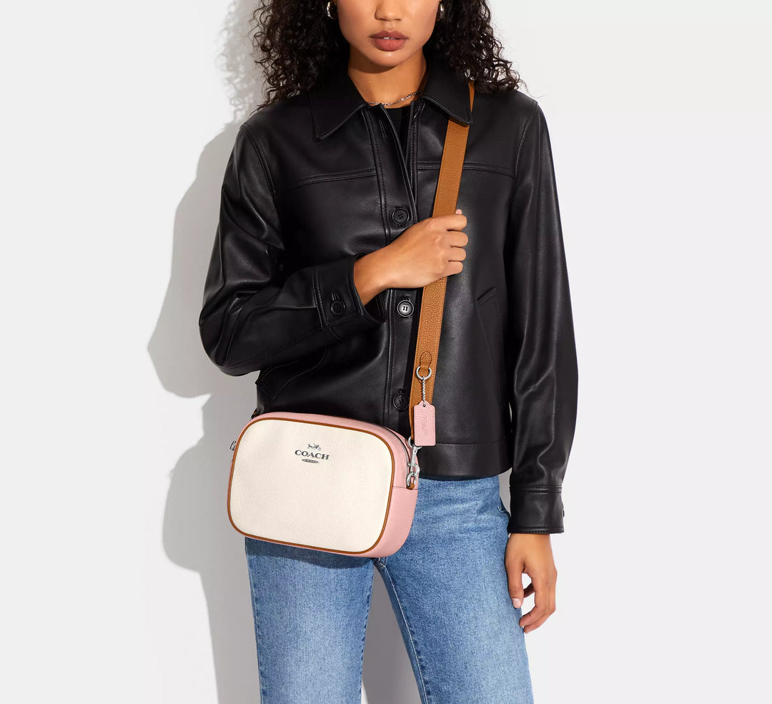 MANOS LIBRES COACH JAMIE COLORBLOCK CUERO