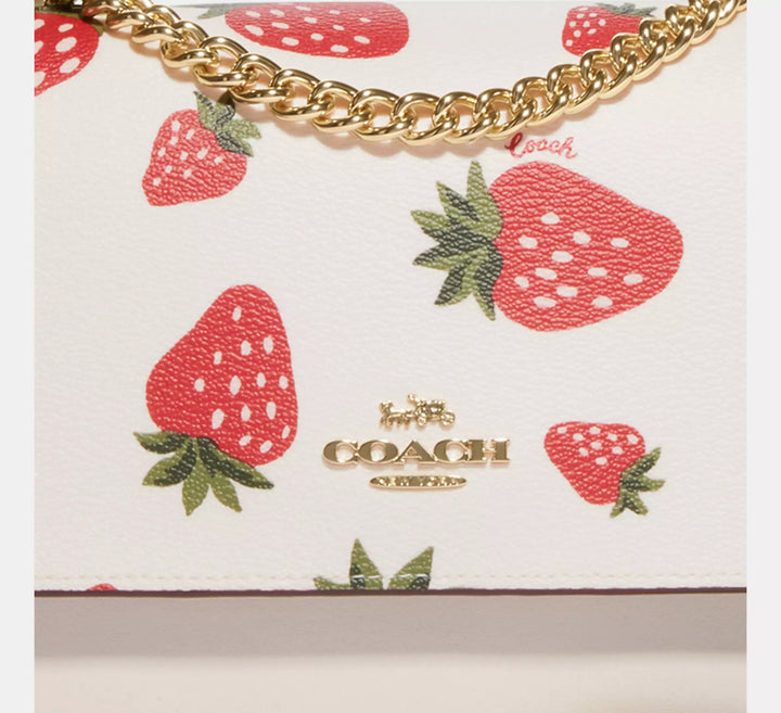 CARTERA CROSSBODY KLARE COACH PRINT FRESAS