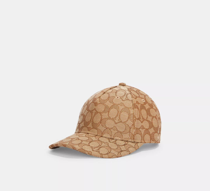 GORRA COACH SIGNATURE JACQUARD KHAKI