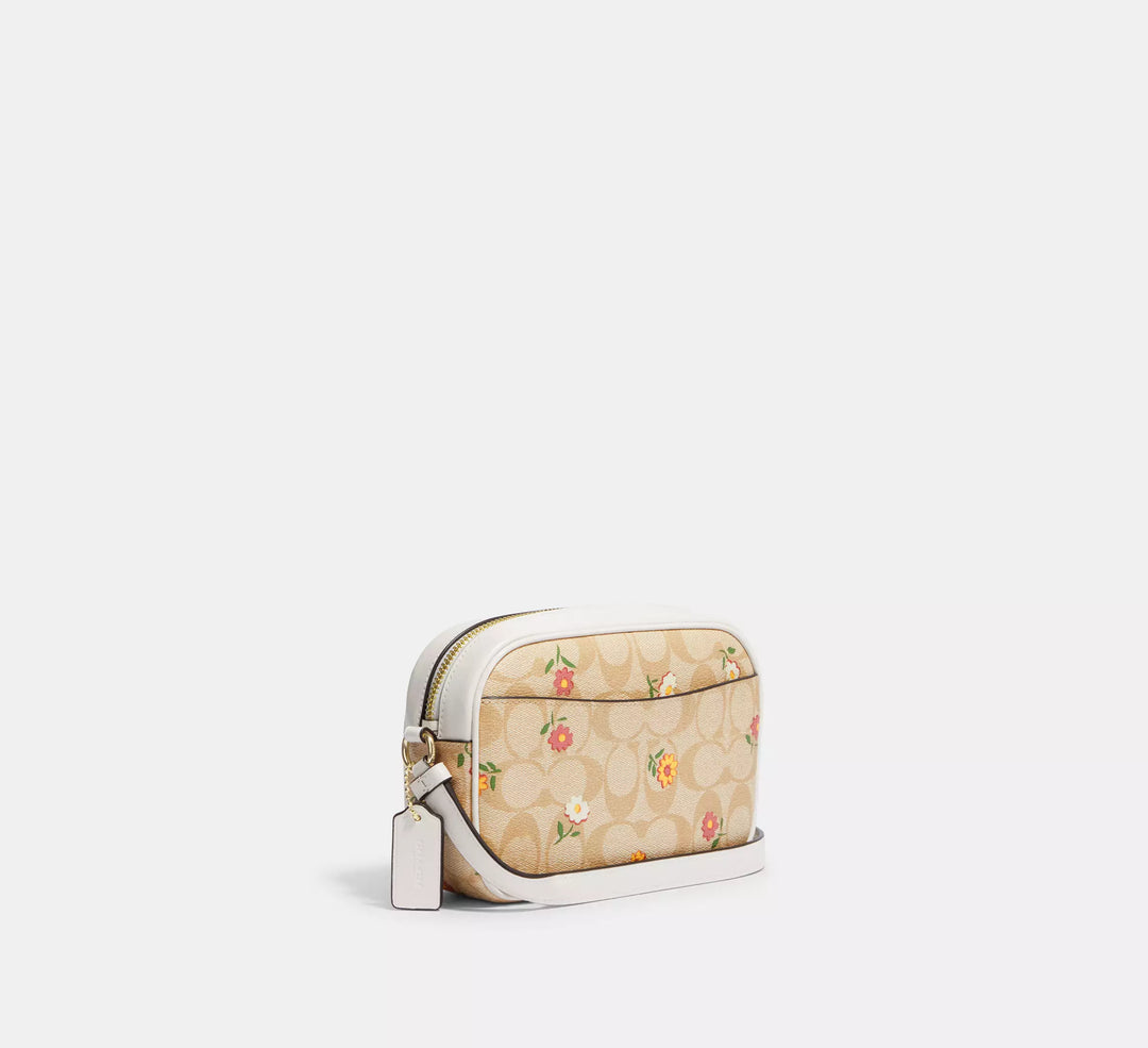 MANOS LIBRES COACH MINI JAMIE CANVAS FLORAL