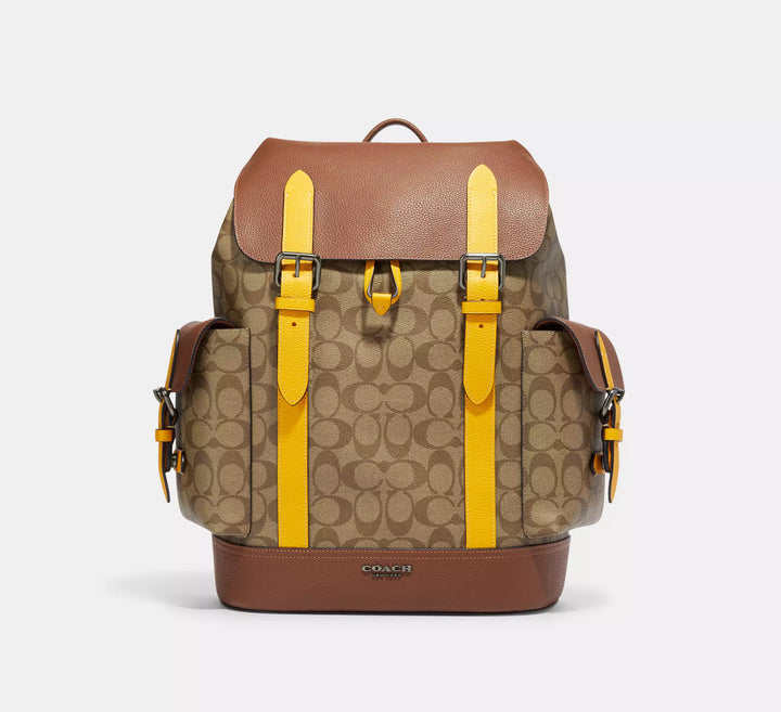 BACKPACK COACH HUDSON SIGNATURE CANVAS